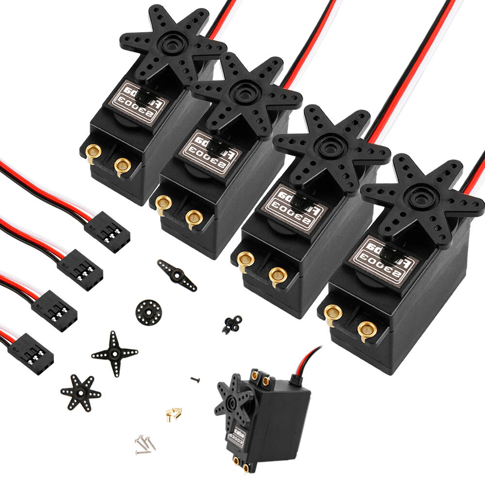 4Pcs Standard High Torque Servo for Futaba Rc Car Plane Boat Helicopter S3003