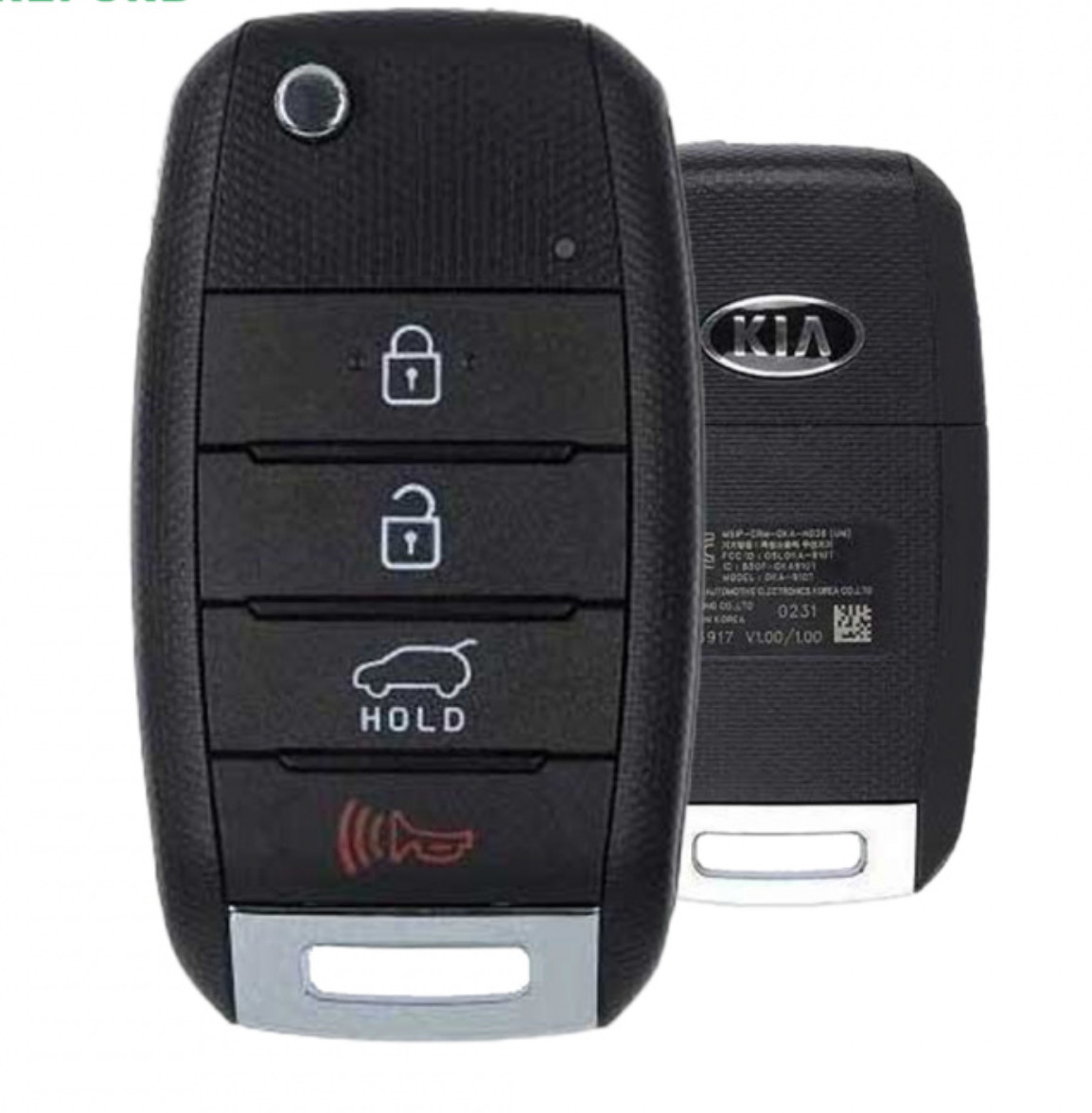 MINT OEM 2019 2020 KIA SORENTO REMOTE FLIP KEY FOB OSLOKA-910T 95430-C5101