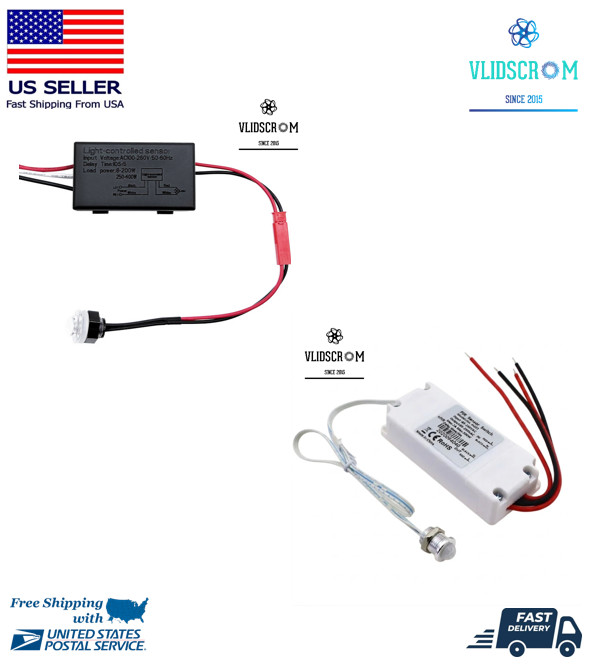 IR PIR Infrared Body Motion Sensor Automatic Auto Light Lamp Control Switch 110V