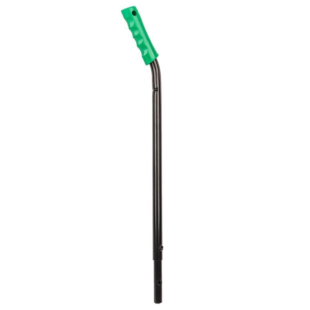 24-Inch Rolling Magnetic Pick-Up Sweeper with Adjustable Long Handle and Wheels