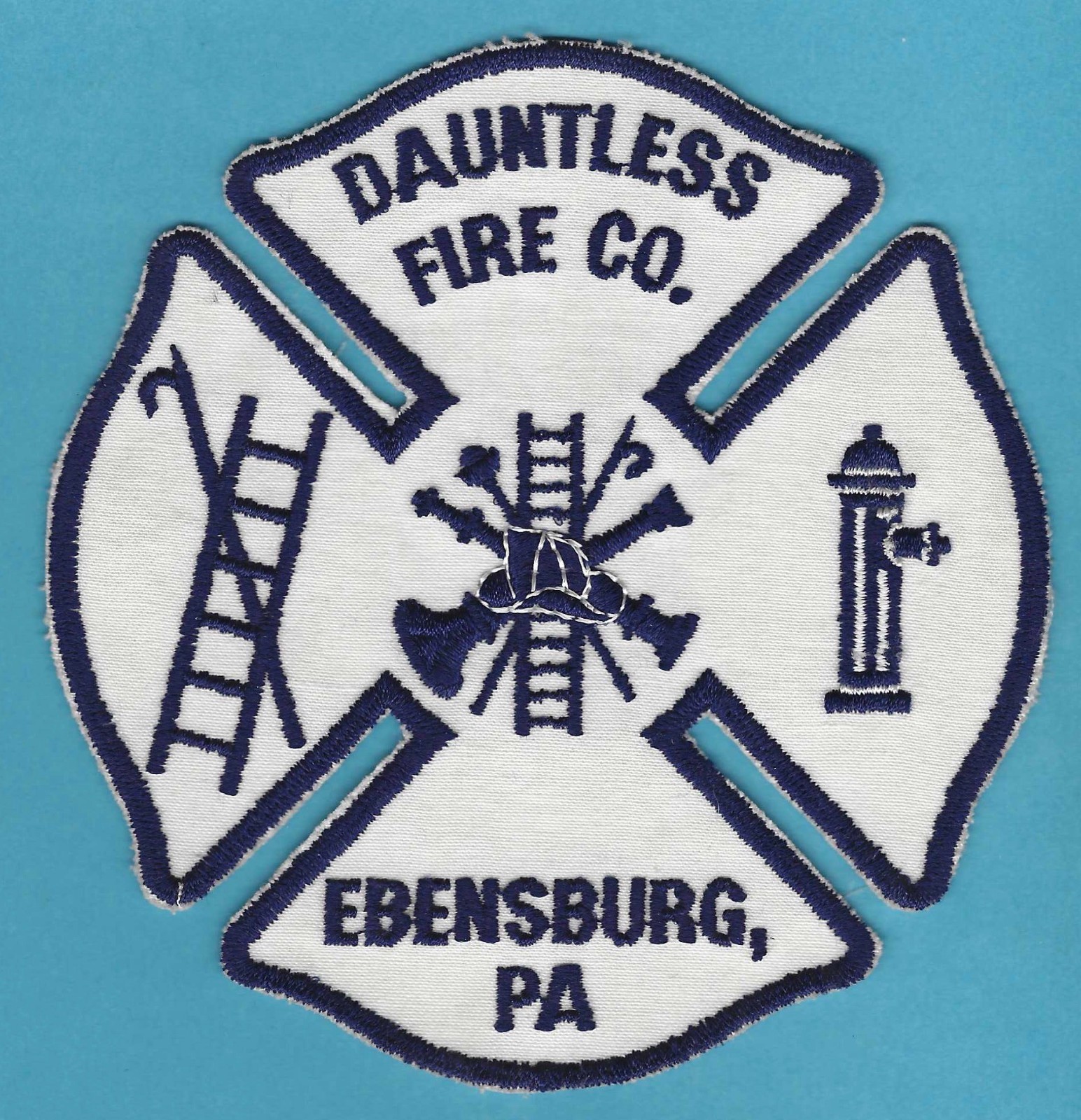 EBENSBURG PENNSYLVANIA DAUNTLESS FIRE COMPANY PATCH