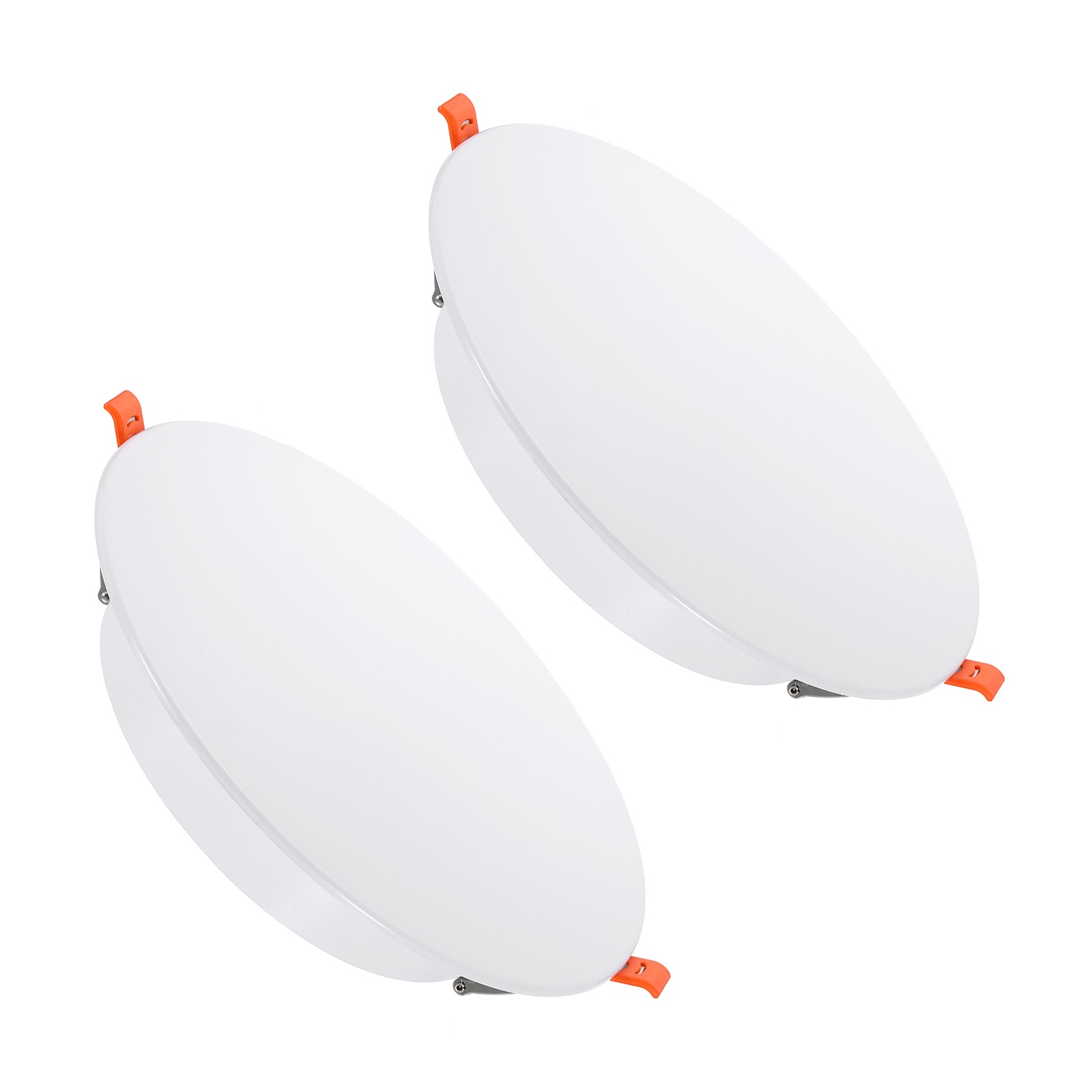 2Pack 9" Spring Ceiling Cover Plate Suitable for 7-8.7 " Round Hole, White