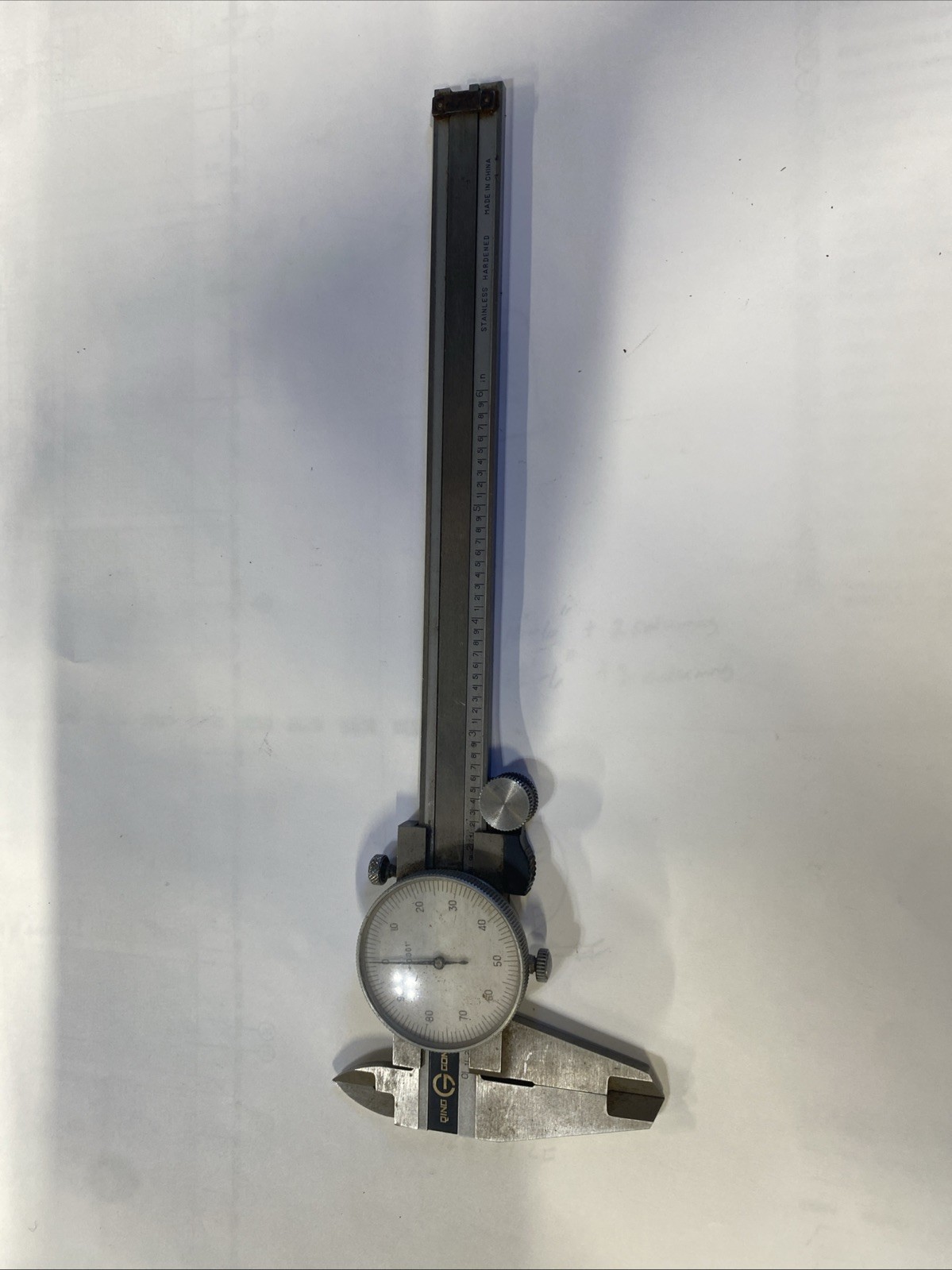 Qing Gong Dial Caliper 0-6" Stainless Hardened
