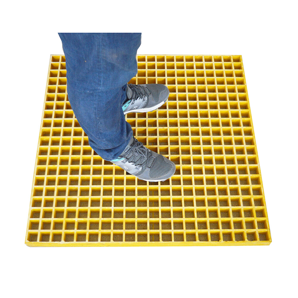 2.6ft*2.6ft Fiberglass / FRP Grating Structural Material