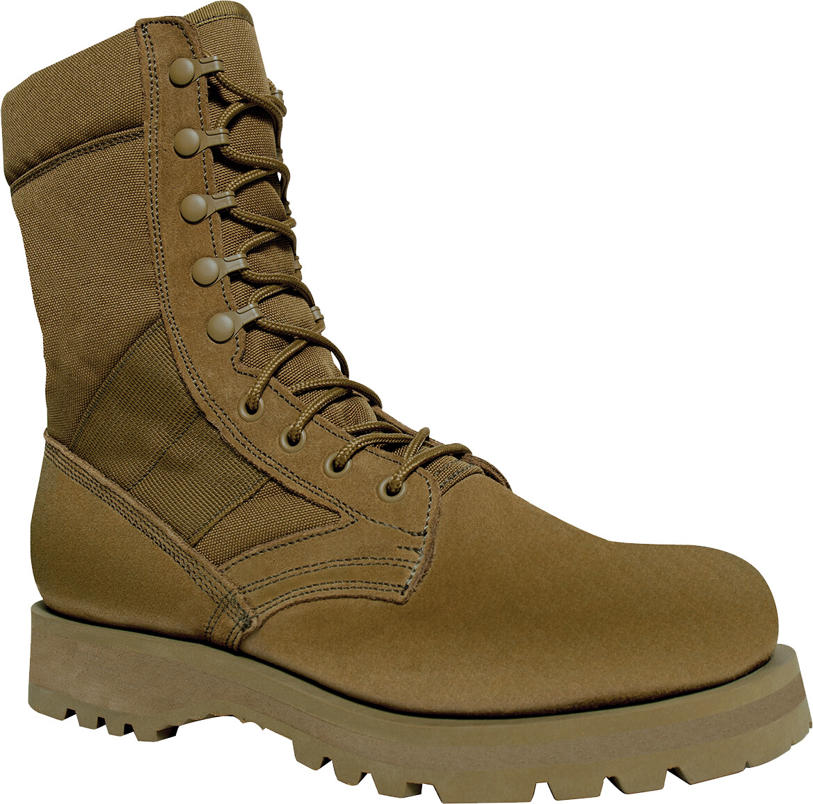 Rothco Mens Coyote Brown Tactical Desert Boots 8" High Sierra Sole Work Everyday
