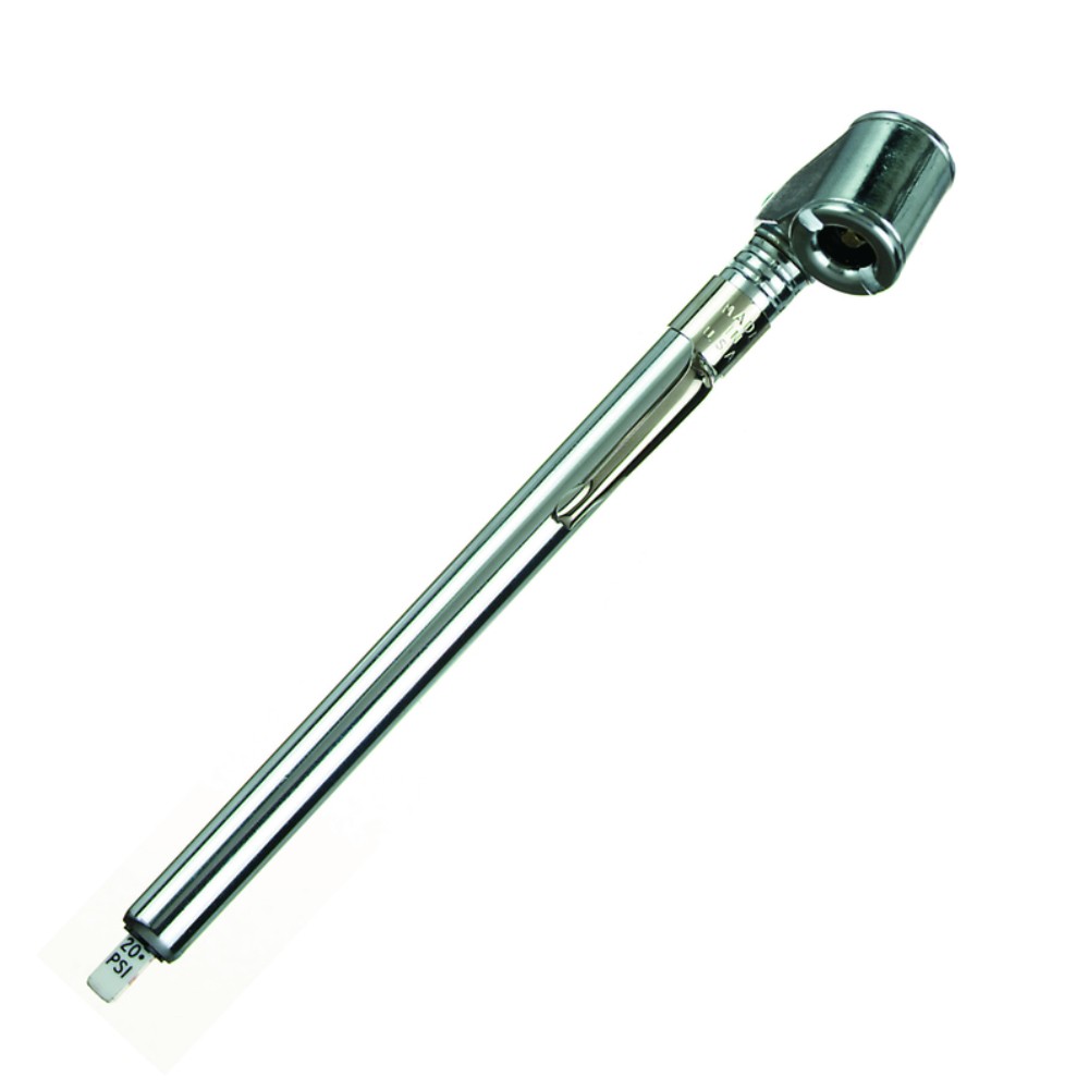 Tru-Flate 17-525 20 to 120 PSI Aluminum Pencil Type Dual Foot Tire Gauge