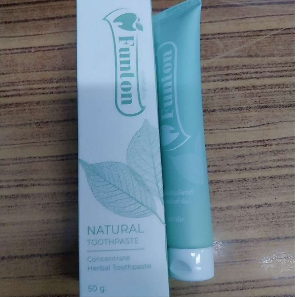 Funton Herbal Toothpaste Natural Toothpaste Original 50g x 6 Thai Formula