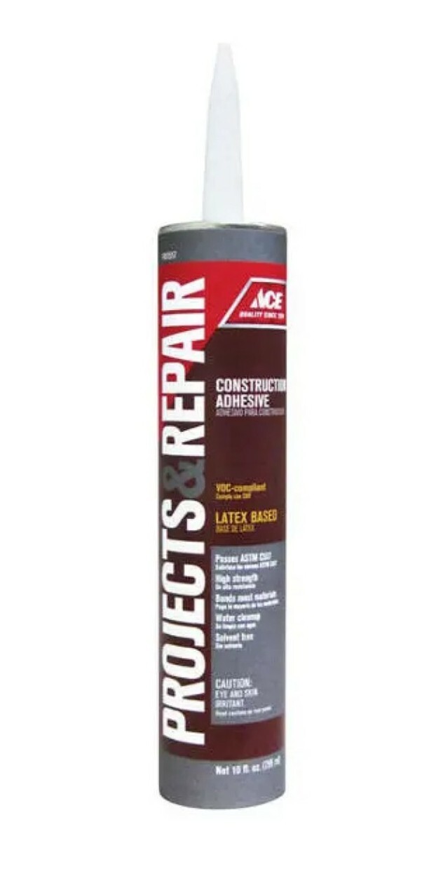 ACE PROJECTS & REPAIR CONSTRUCTION ADHESIVE 10 fl.oz. TUBES