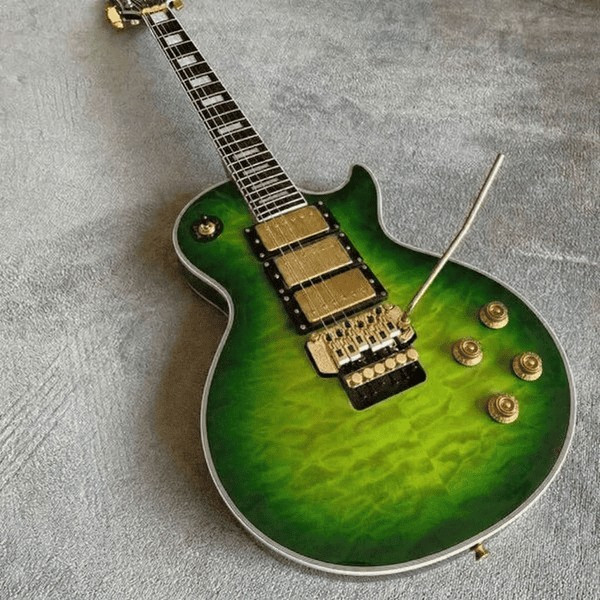 New Factory 3 Pickup Custom Electric Guitar with Floyd Rose Bridge Professional