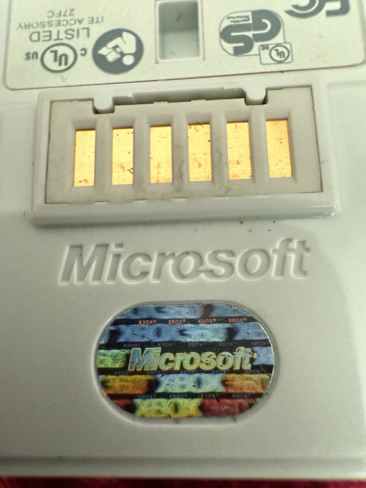 Official Microsoft Xbox 360 White Rechargeable Battery Pack Controller OEM