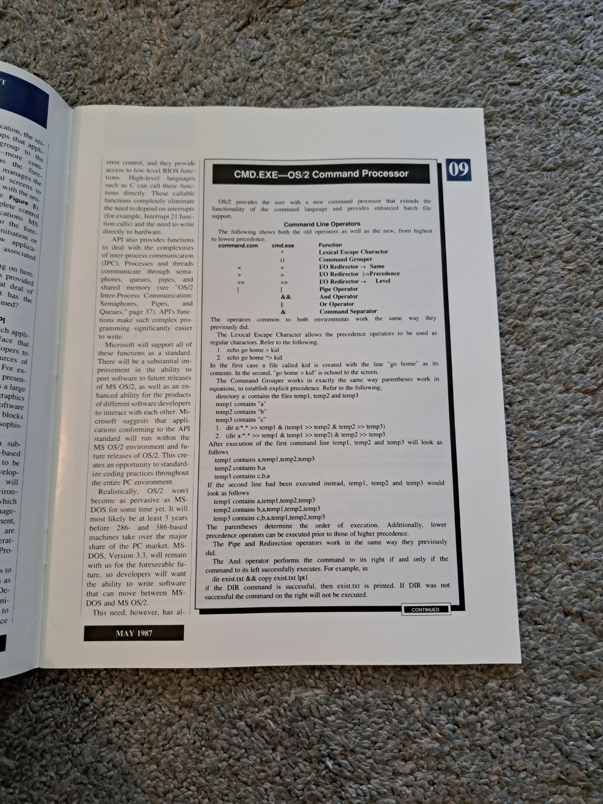 May 1987 Microsoft Systems Journal Vol. 2 No. 2