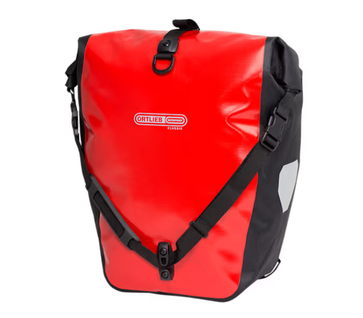 ORTLIEB Back-Roller Classic Pannier Set Durable Waterproof Bags Red