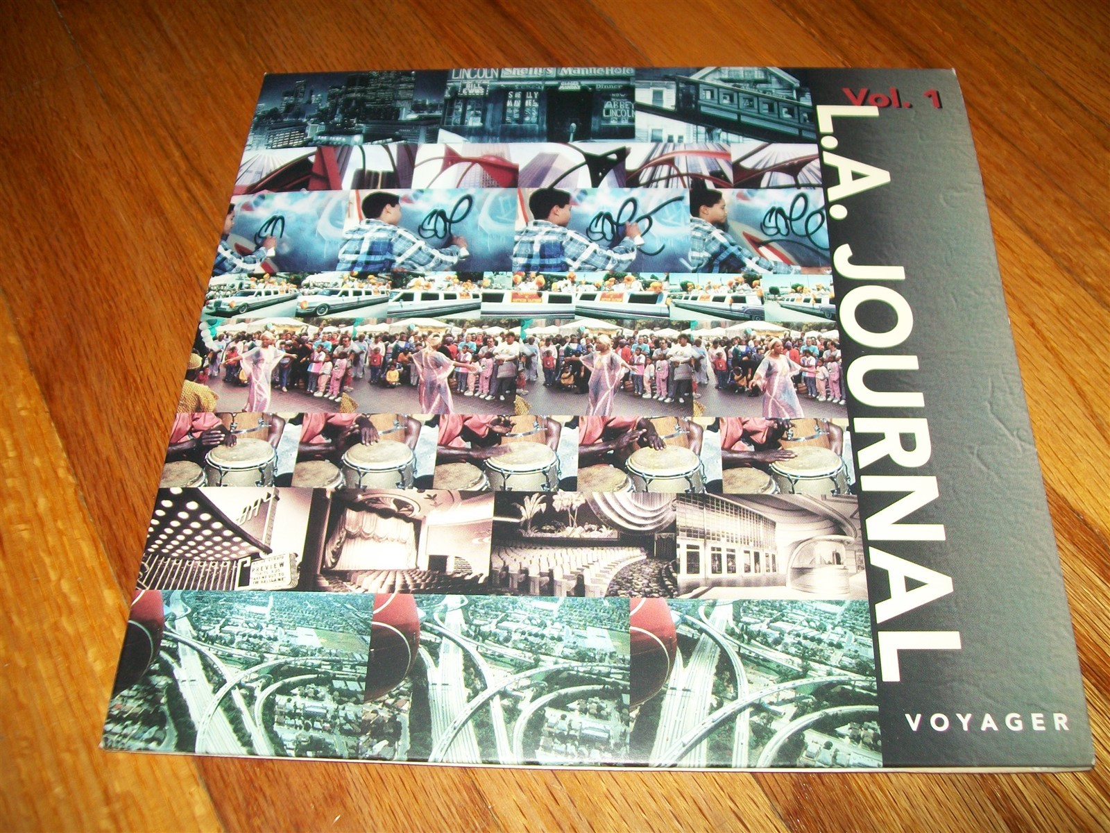 L.A. JOURNAL VOLUME ONE 8" Laserdisc LD EXCELLENT CONDITION VERY RARE VOL. 1