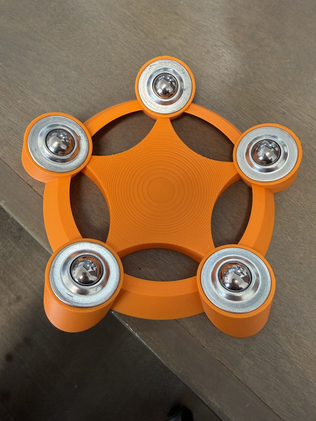 Bowling Ball Holder w/ Ball Bearing Spinner – Easy Cleaning & Polishing Stand