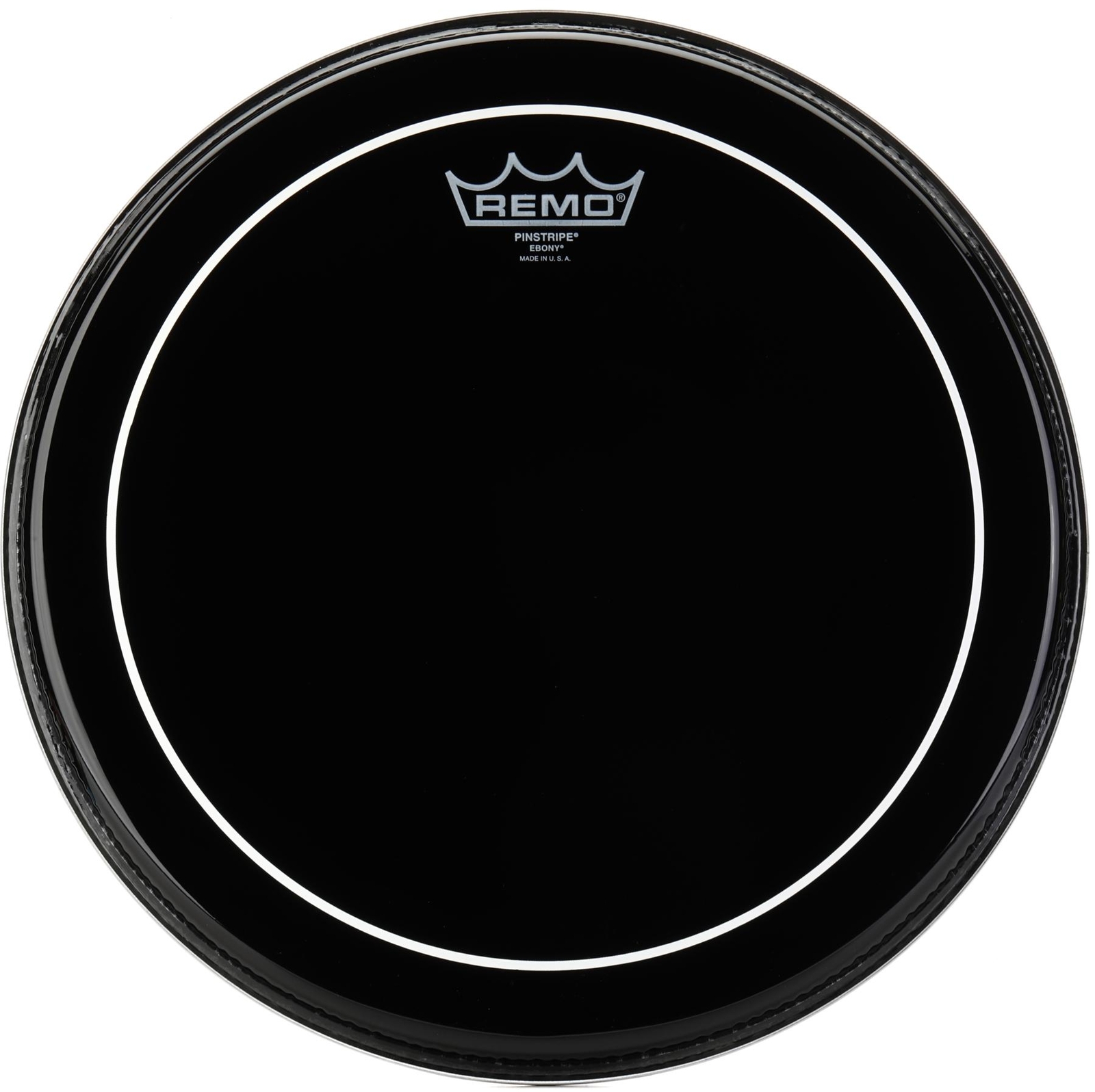 Remo Ebony Pinstripe Drumhead - 13"