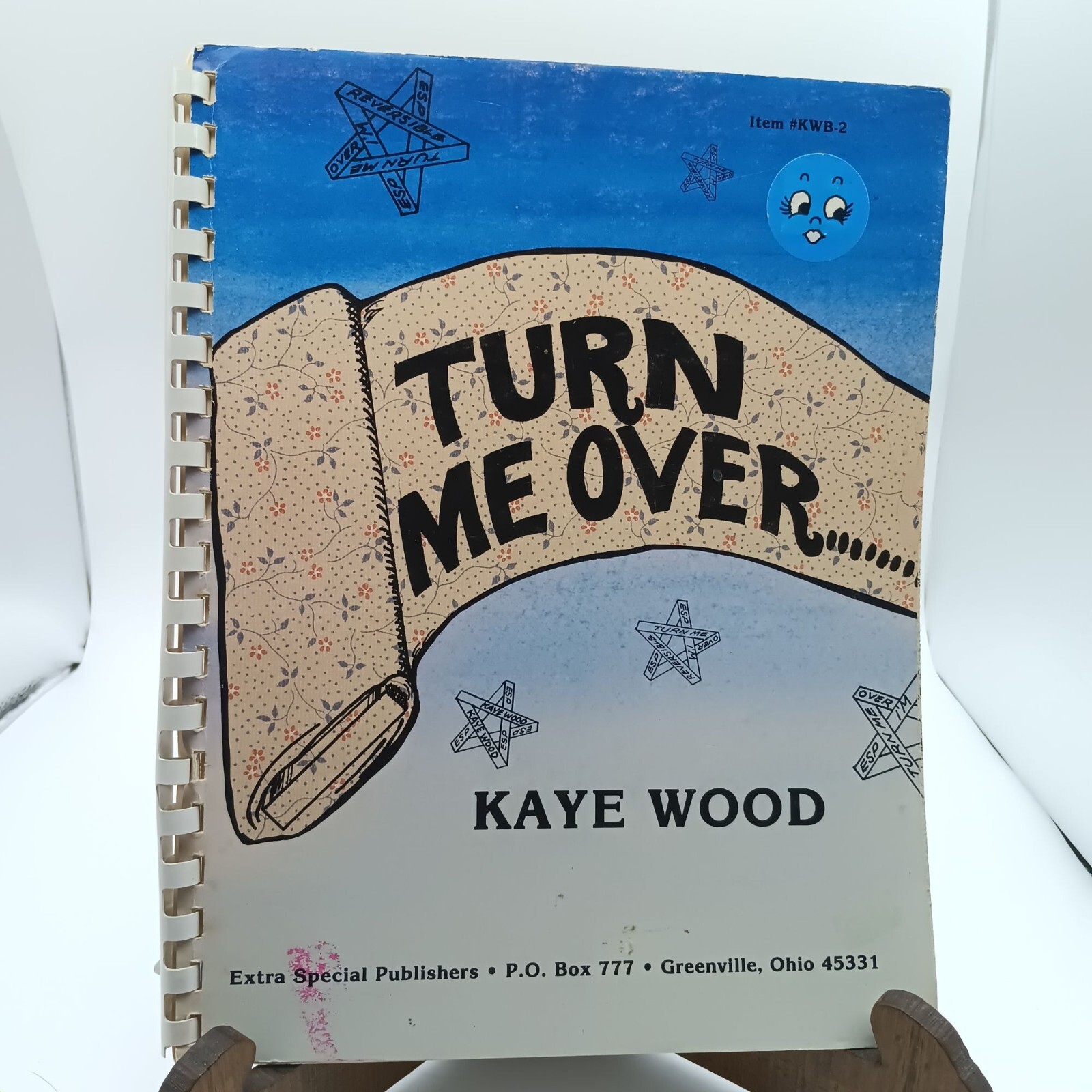 Turn Me Over.... Im Reversible Quilting Book By Kaye Wood