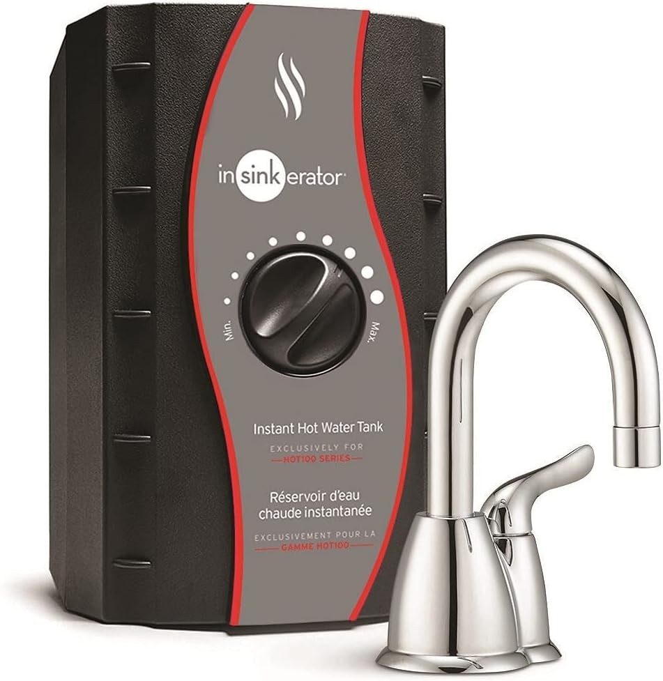 InSinkErator HHOT150SNSS Instant Hot Water Dispenser System with Stainless Steel