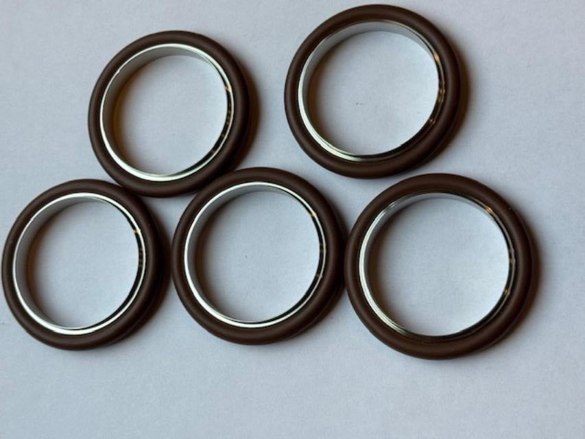 MKS KF-40 NW-40 Vacuum Center Ring with O-ring
