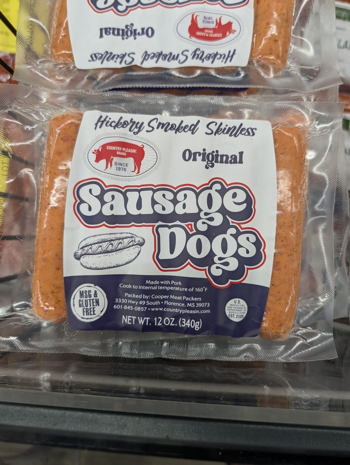 Country Pleasin Original Sausage Dogs 12 Oz (4 Pack)