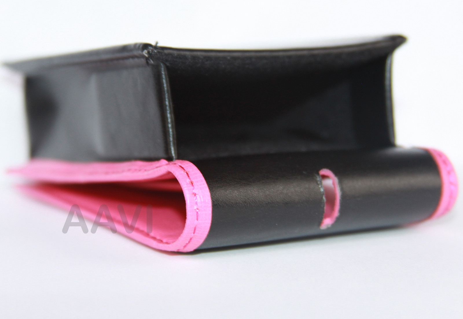 Canon Pink Leather Hard Carrying Case Bag Belt Loop for ELPH PowerShot Cameras