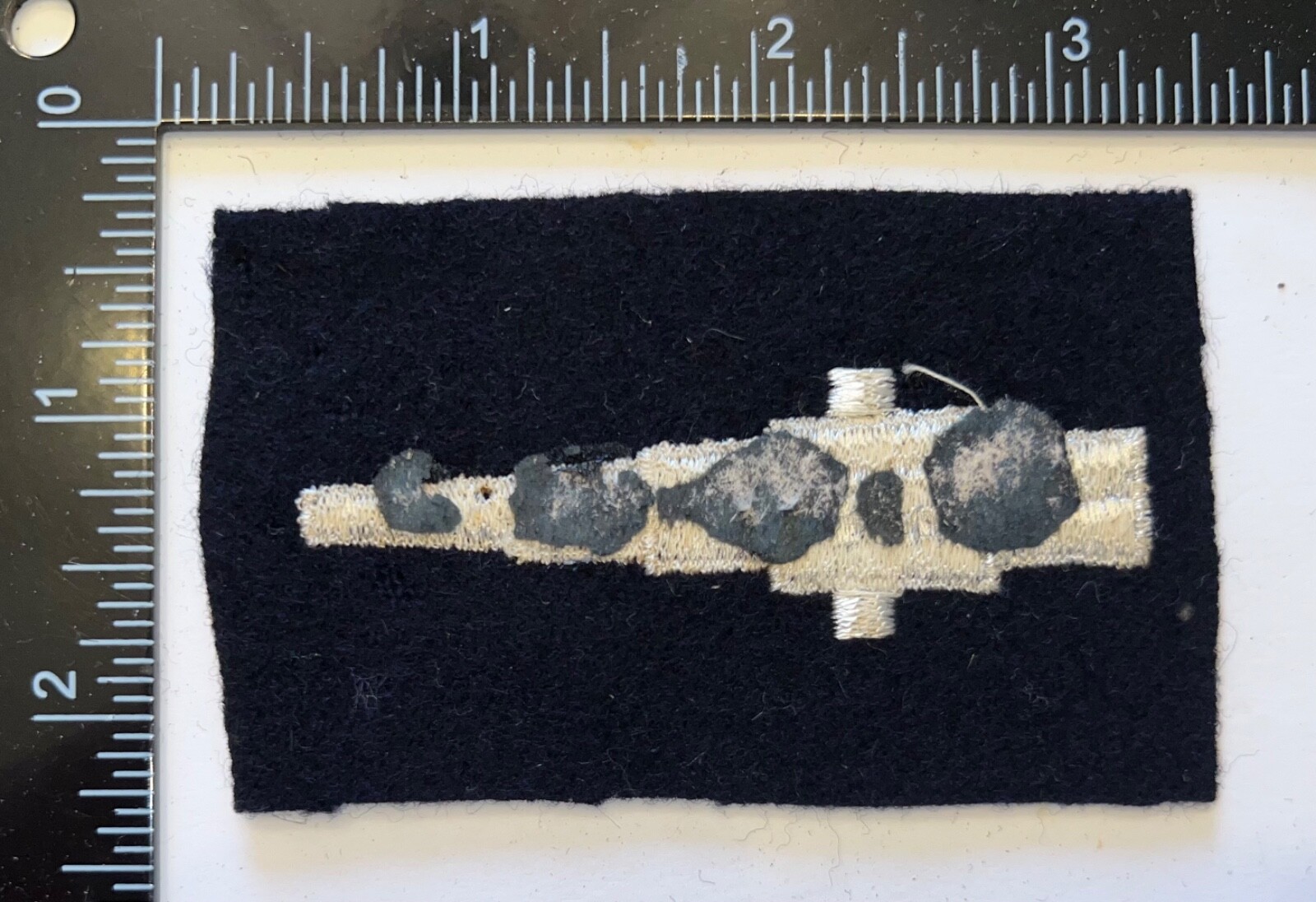 WWII USN US Navy Gun Captain Distinguishing Striker Mark Patch