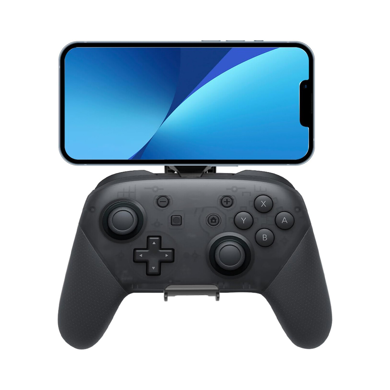 360° Magnetic steering Controller Phone Mount Clip for Switch Lite Gamepad