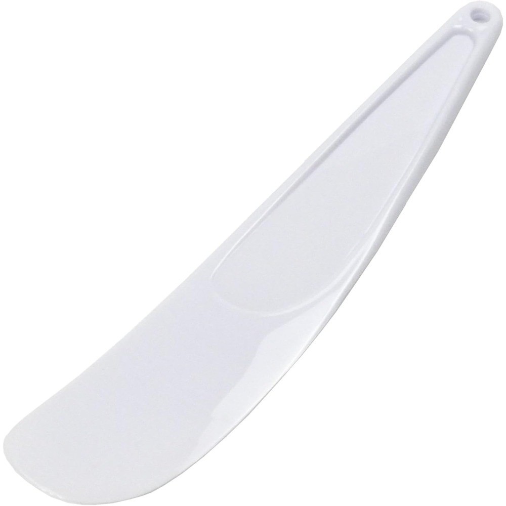 Viennese Baking Spatula Plastic White 9.25 Inches Kitchen Baking Tool