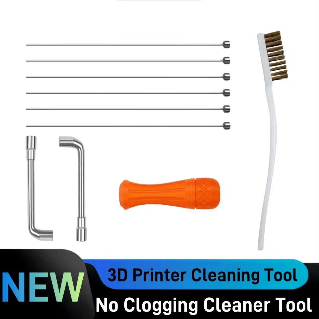 Printer Clogging Cleaner Kit For Creality K1C/K1 Max Replacement Cleaning Tools