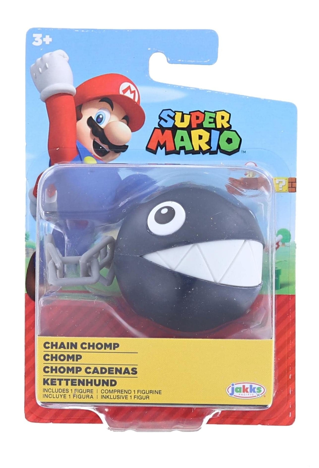SUPER MARIO Action Figure 2.5 Inch Chain Chomp Collectible Toy