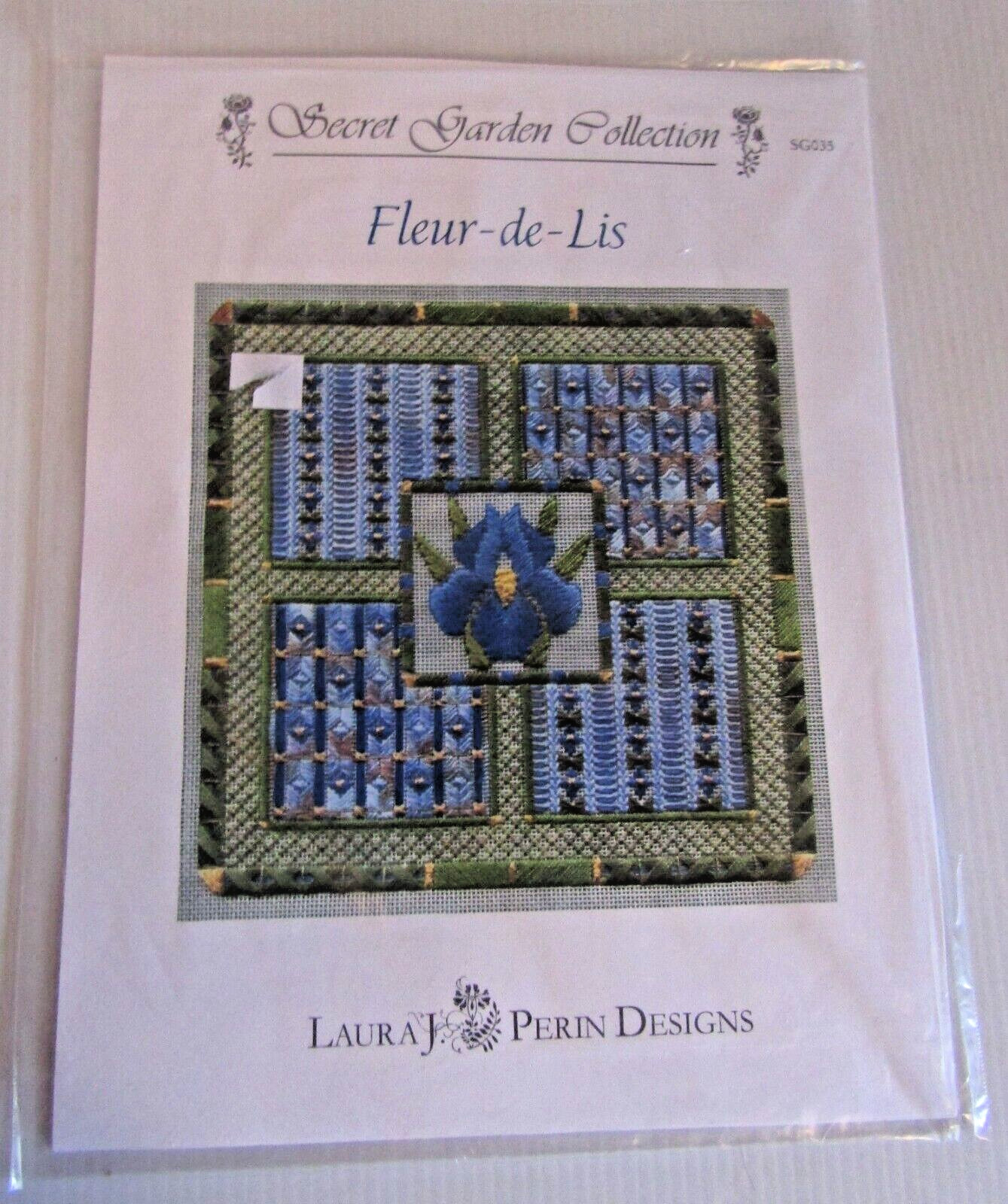 Secret Garden Fleur-de-Lis Pattern by Laura J. Perin