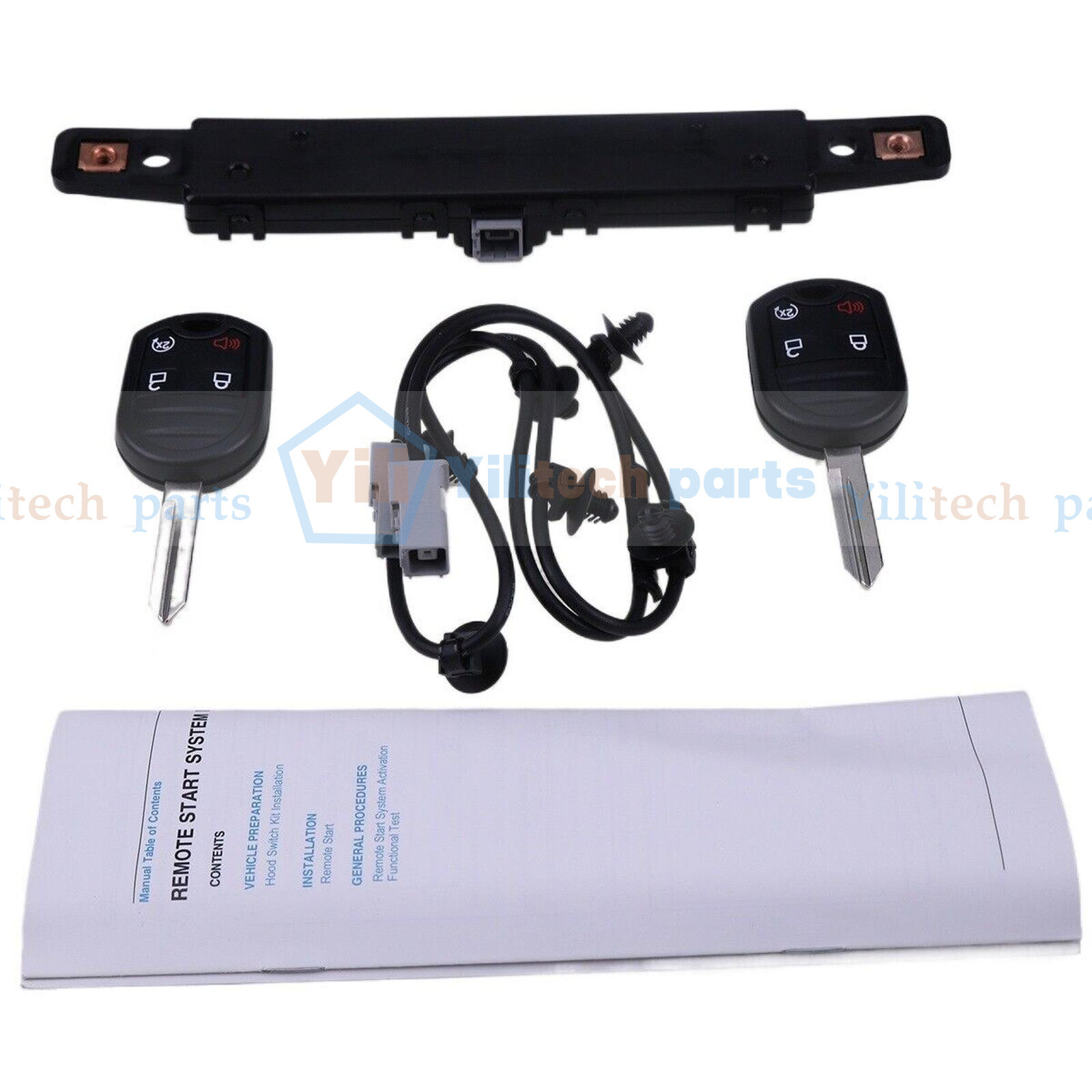 Remote Start Kit 2 Keys BC3Z-19G364-A For Ford F-150 FX2/4 2011-2014
