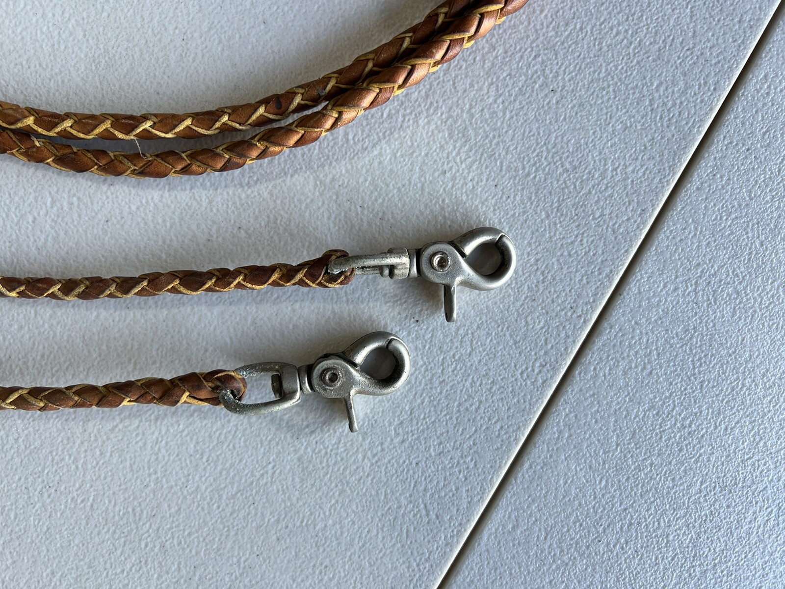 Leather Braided Roping Reins