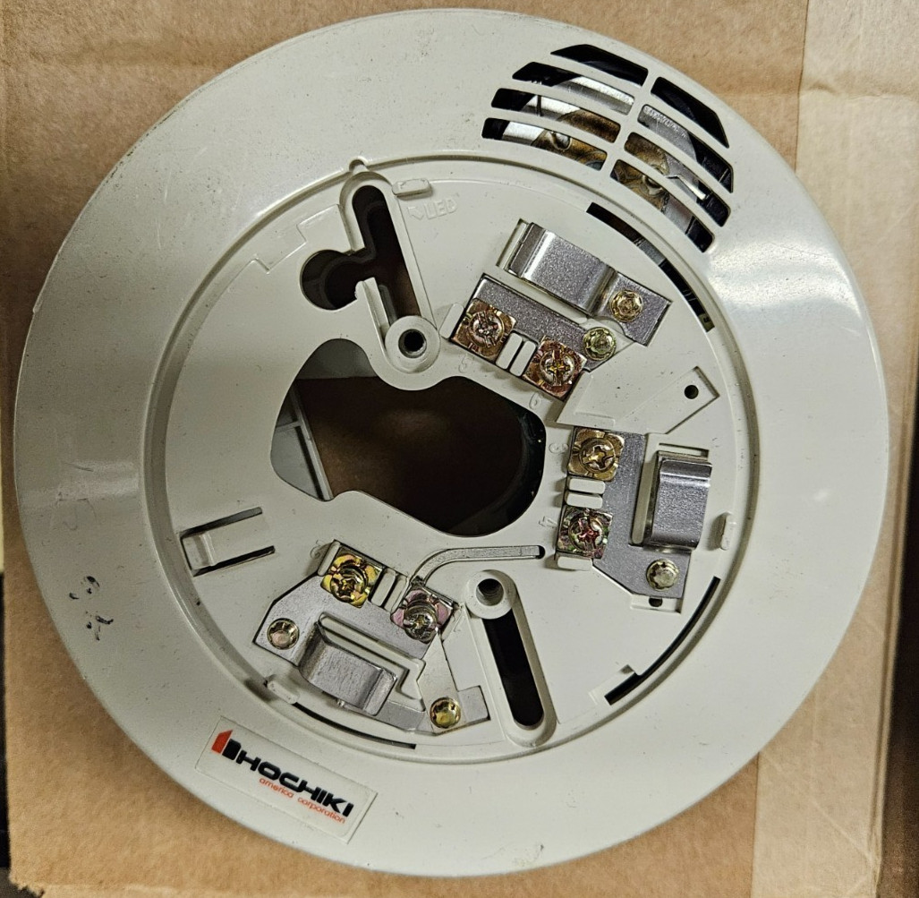 Lot (10) Hochiki ASB Sounder Base For Smoke Detector Used