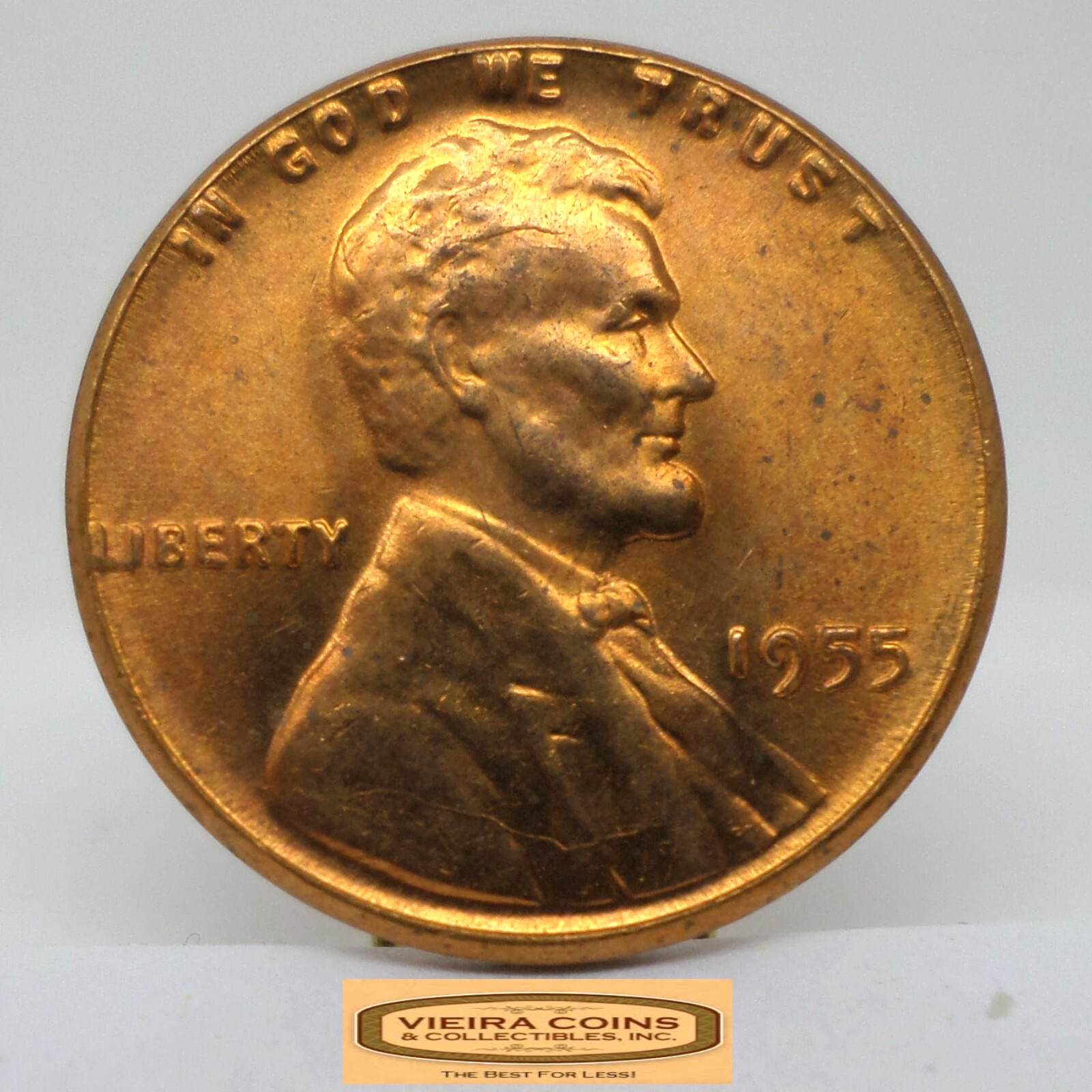 1955 Lincoln Wheat Cent - #C47745NQ
