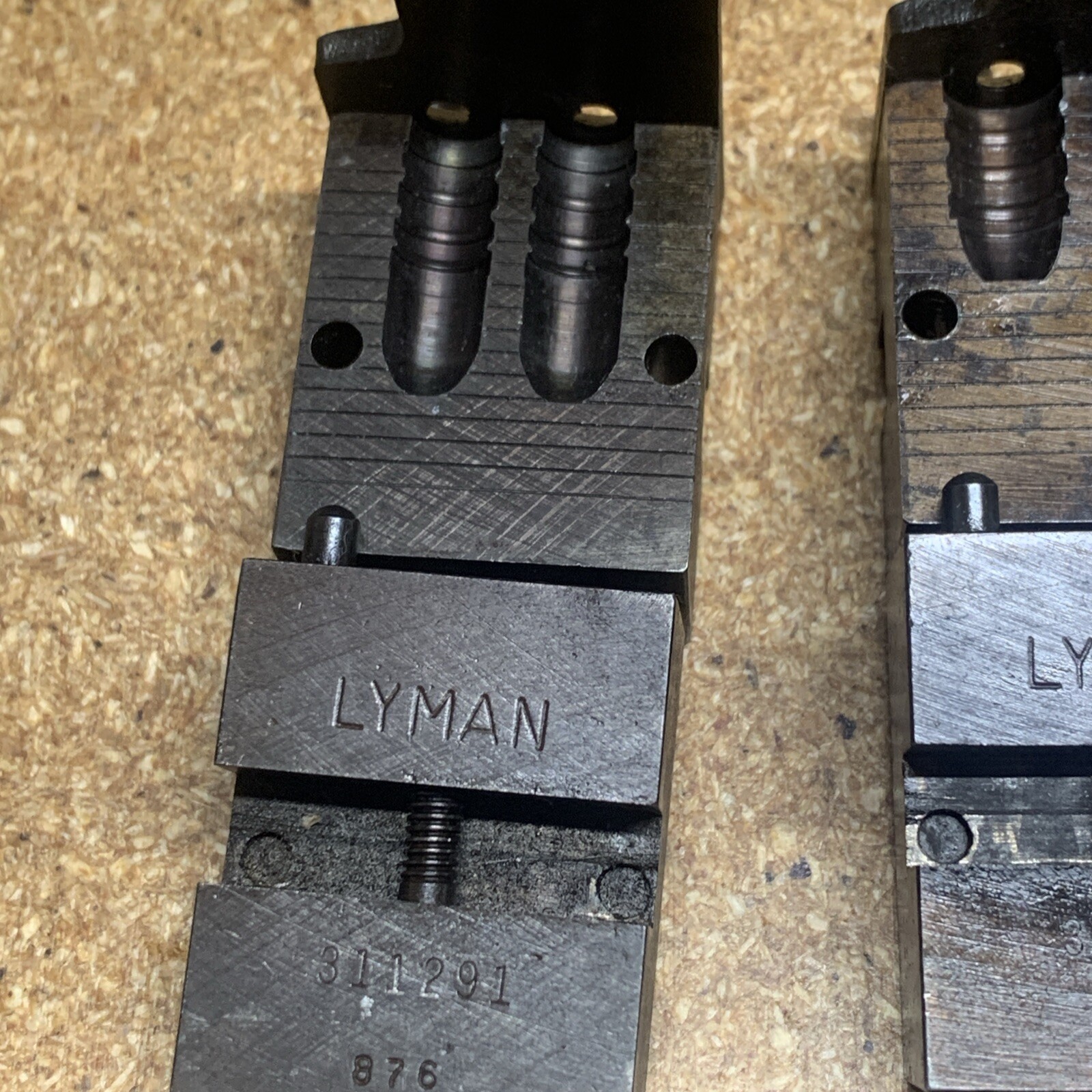 Lyman 2 cavity bullet molds