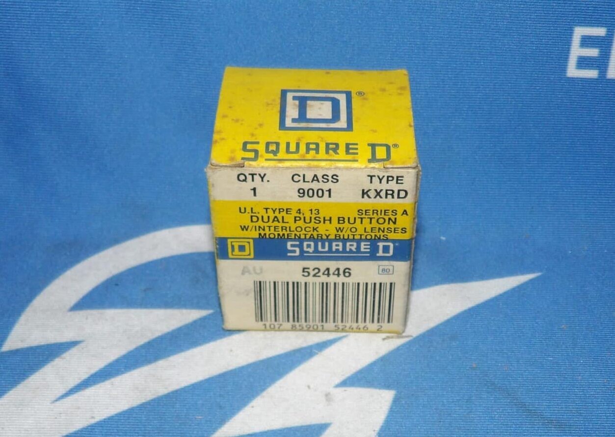 NIB Square D 9001 KXRD  Series A Dual Push Button + 1 Year Warranty