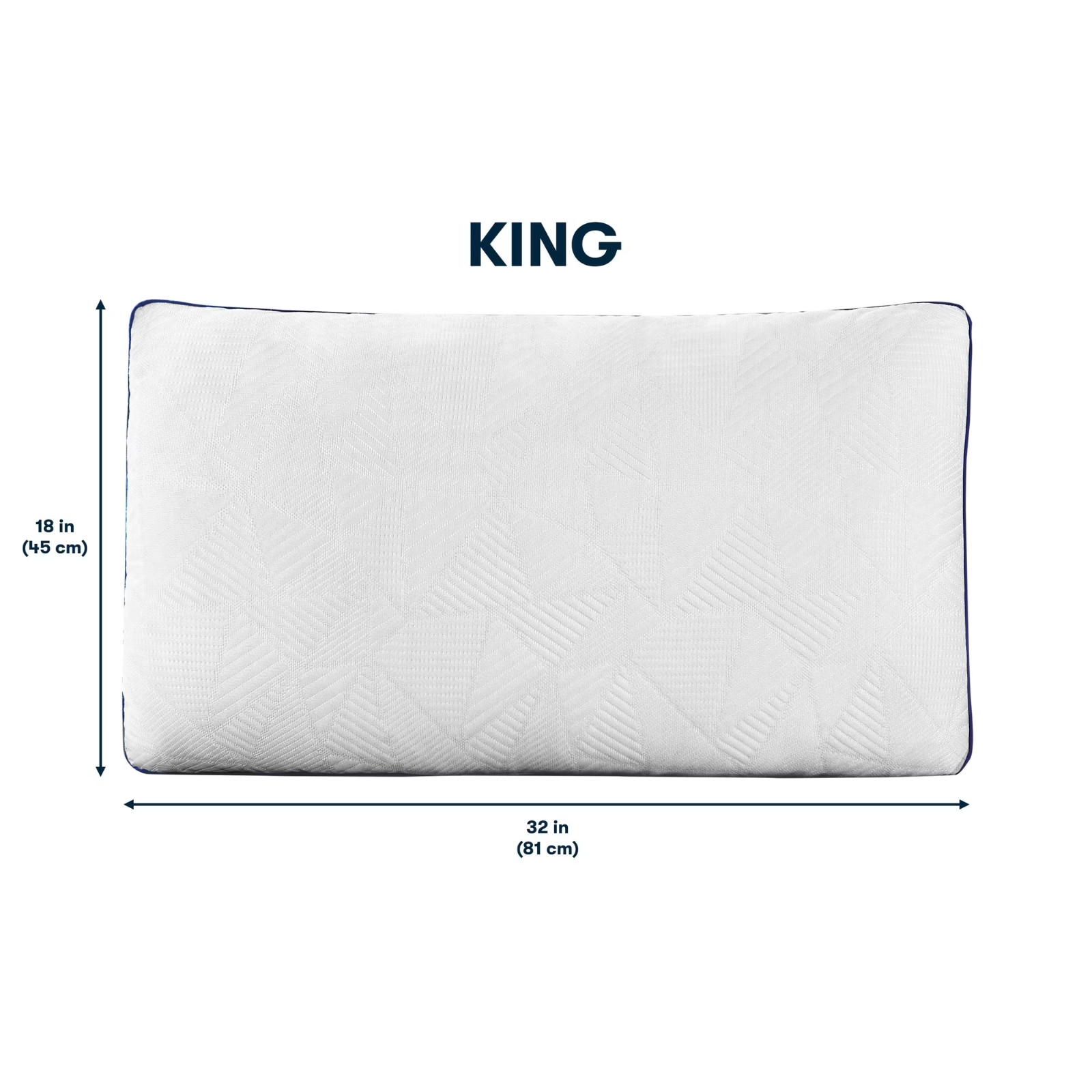Serta Cool Relief Gel Memory Foam King Pillow