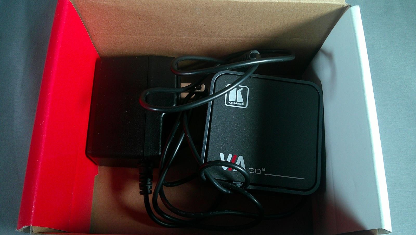 KRAMER VIA GO2 ***NEW OPEN BOX ***