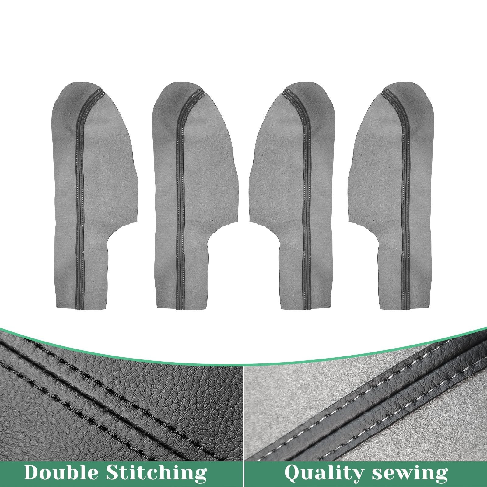 4PCS Door Panel Armrest Cover Replacement Compatible with Honda Accord 2013-2...