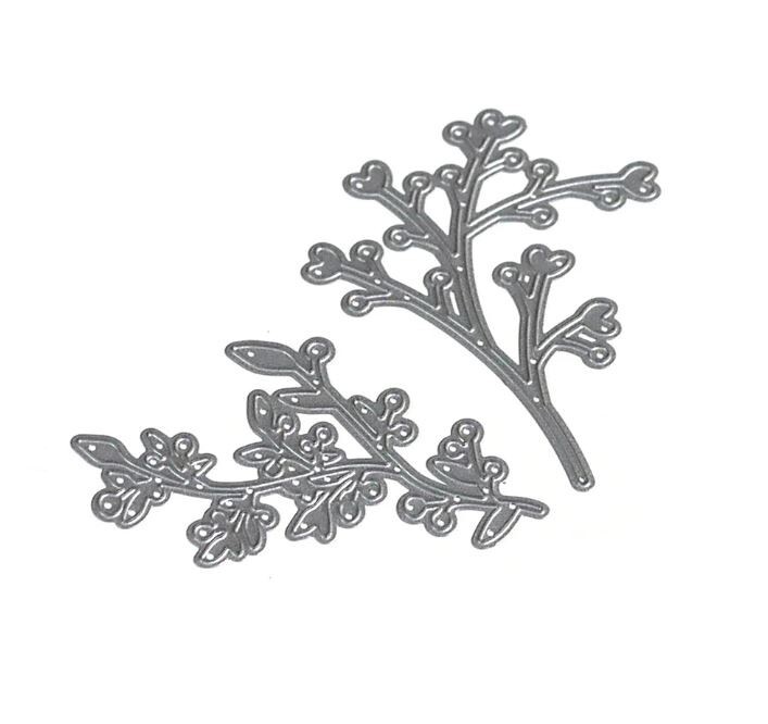 NEW ~ Elizabeth Craft Designs Die Set ~ Blooming Branches & Budding Florals