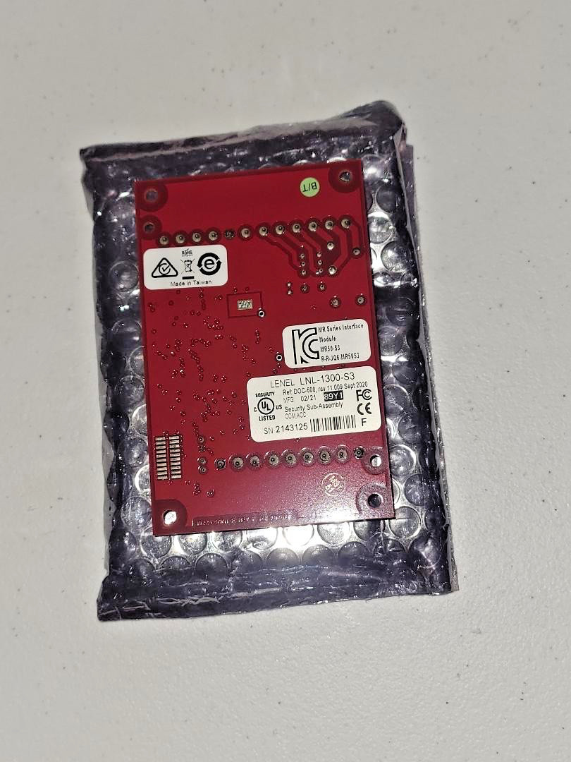 Lenel LNL-1300-S3 Single Reader Interface Module Board New