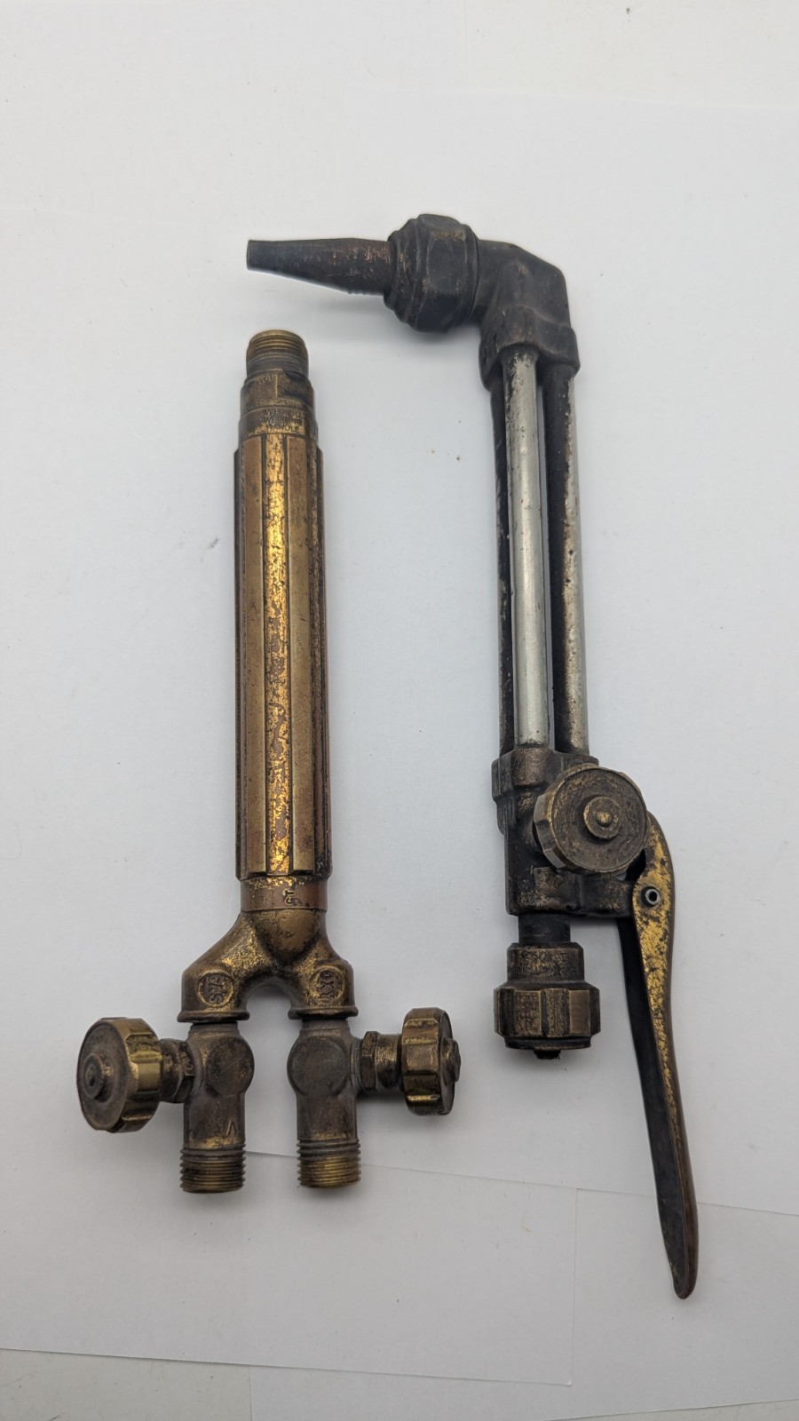 Vtg Victor Firepower Torch Head And Handle WH250 Cutting Welding Torch Handle