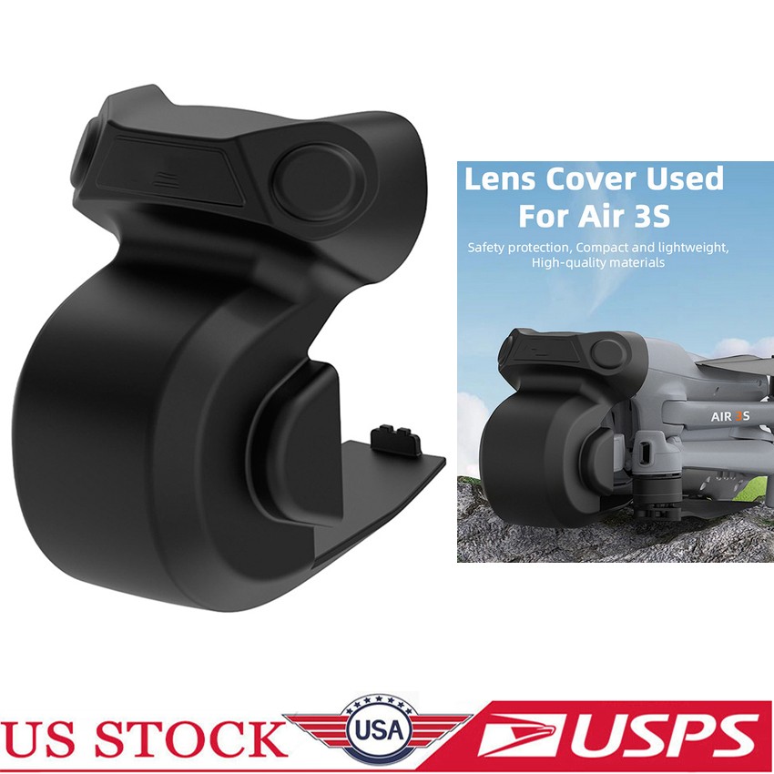 Lens Cap Case For DJI AIR 3S Drone Gimbal Camera Hood Lens Cover Protector #USA