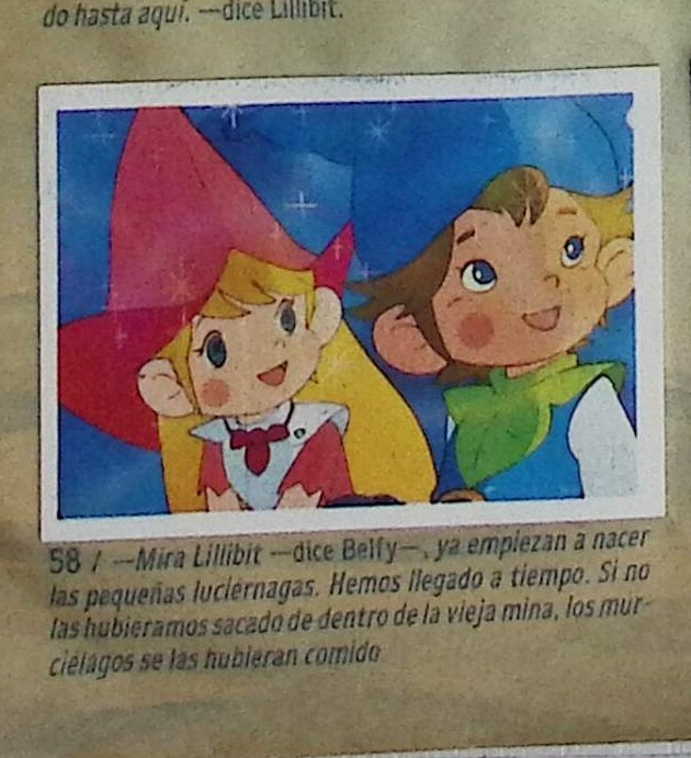 BELFY AND LILLIBIT RECOVERED. YEAR 1983. PACOSA DOS CHROMO No. 58