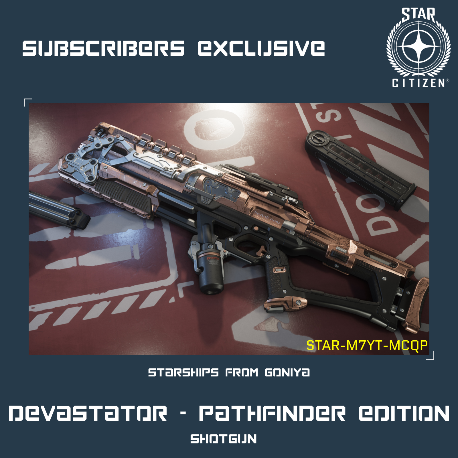 STAR CITIZEN - GUNS (PISTOLS,RIFLES,SHOTGUNS) - (EXCLUSIVE)