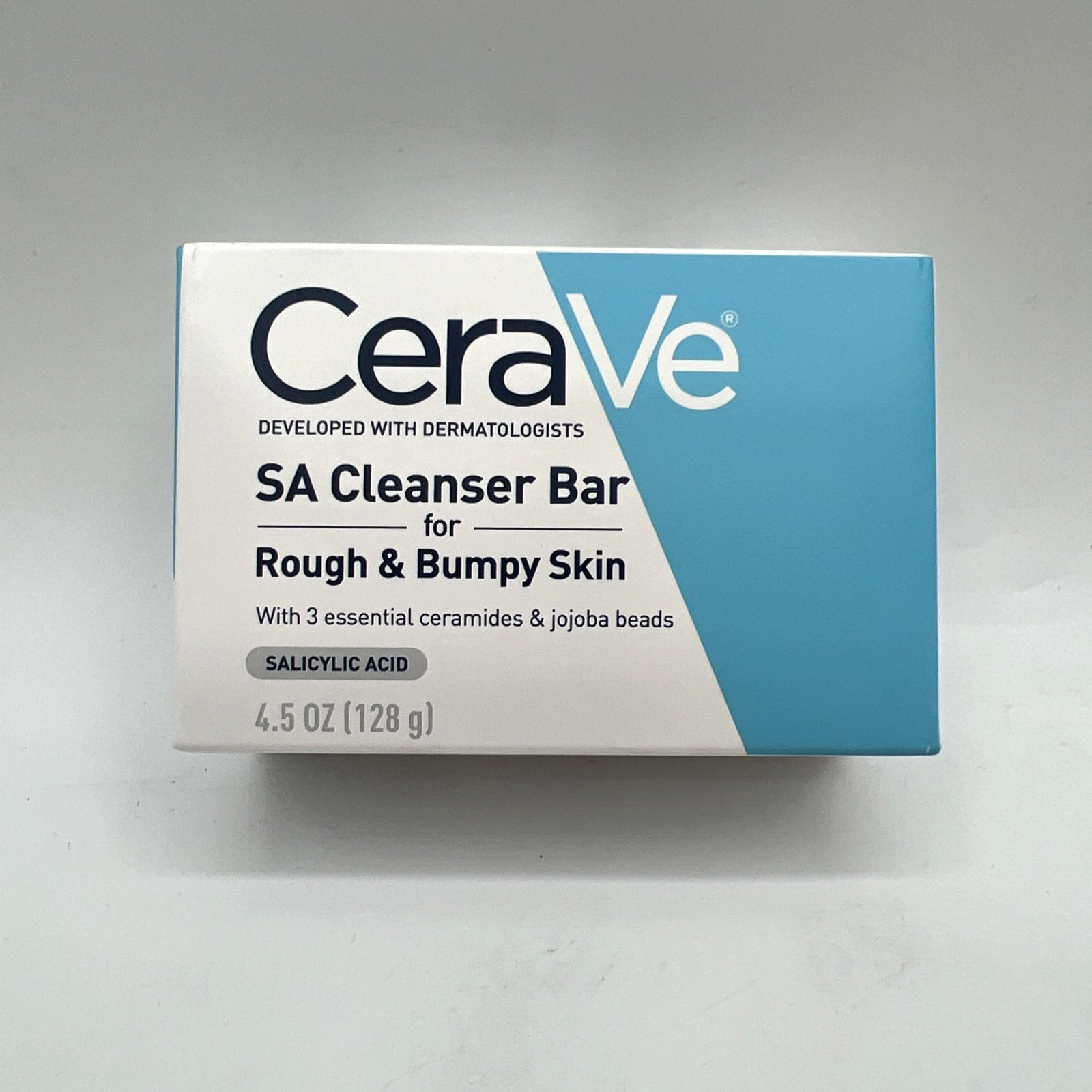 Cerave Sa Salicylic Acid Cleanser Bar For Rough & Bumpy Skin 4.5 Oz 1 Pack