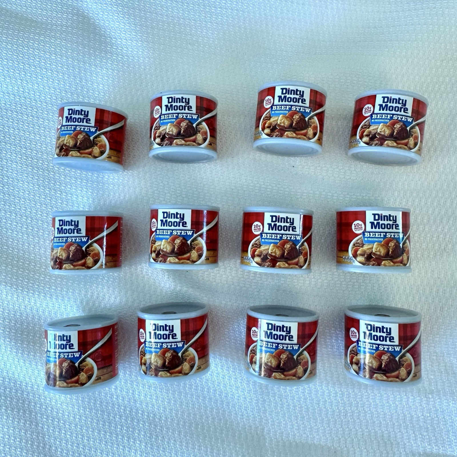 LOT Of Zuru Mini Brands Miniature Food Toys Series - 12 X Dinty Moore Beef Stew