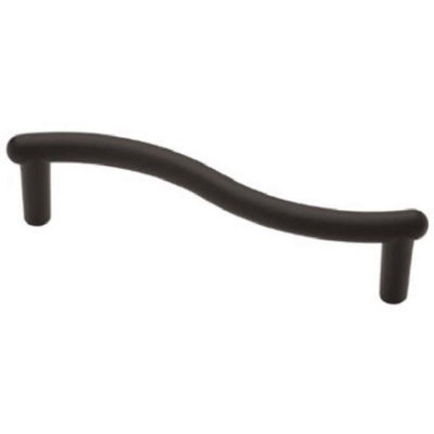 3-3/4" Fusilli Pull Flat Black