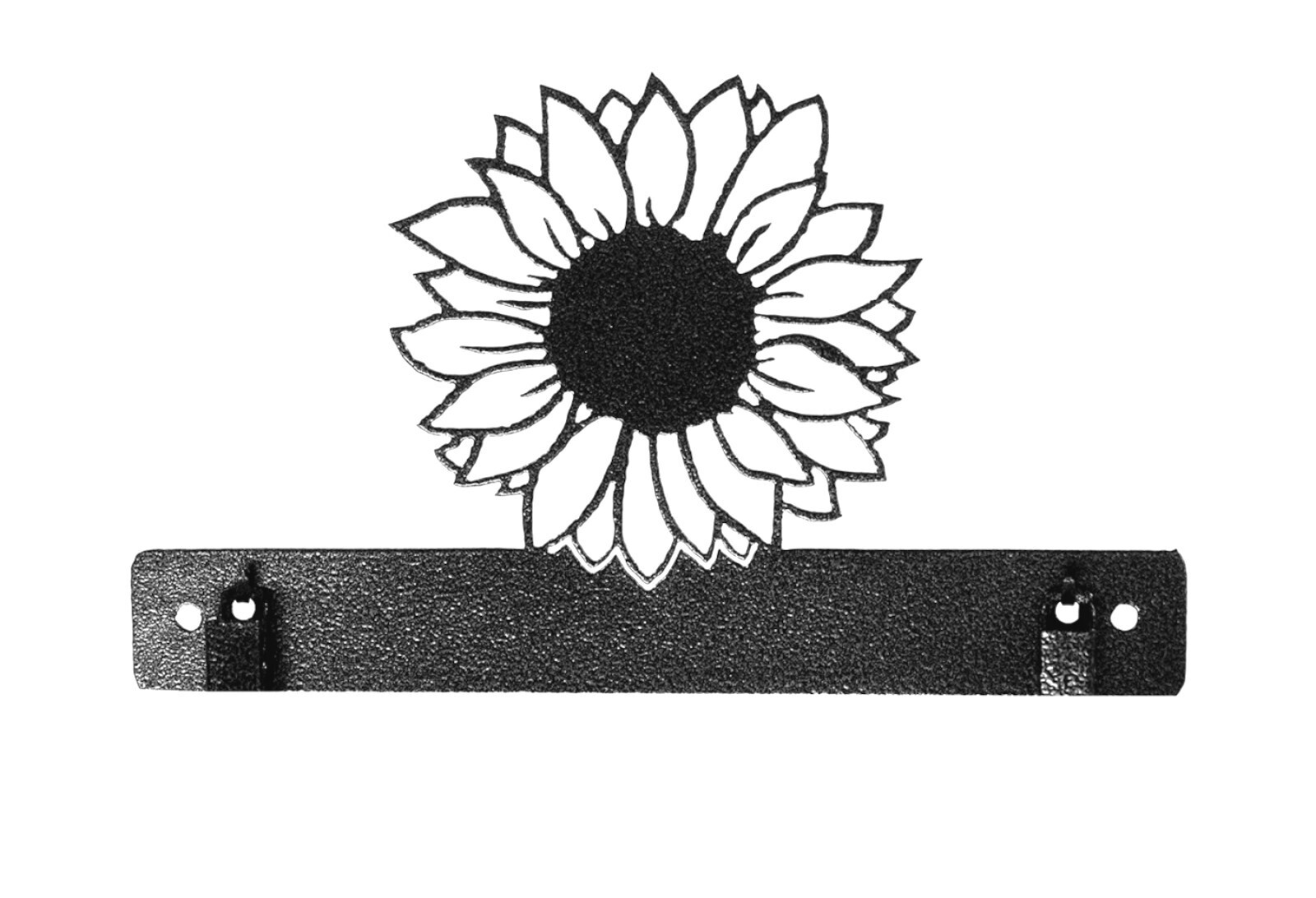 Classic Motifs 8 Inch Sunflower Craft Holder With Clips