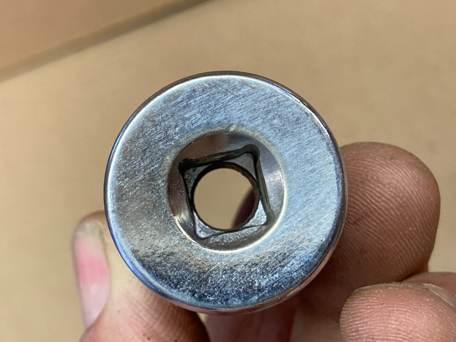 Master Mechanic 7/8 Deepwell Socket 3/8" Inch Drive. Pre-Owned